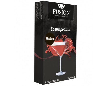 Тютюн для кальяну Fusion Medium Cosmopolitan (Космополітен) 100 грам