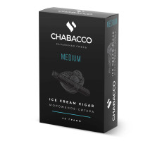 Тютюн для кальяну Chabacco Ice Cream Cigar (Морозиво-Сигара) Medium 50 г