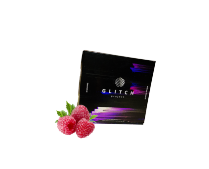 Тютюн для кальяну Glitch (Глітч) Малина 50 грам