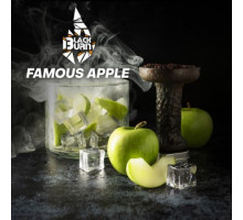 Тютюн для кальяну Black Burn Famous Apple (Зелене Яблуко) 100 грам