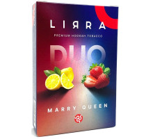 Табак для кальяна Lirra Marry Queen (Лимон Клубника) 50 грамм