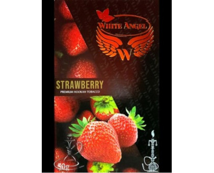 Тютюн для кальяну White Angel Strawberry (Білий Ангел Полуниця) 50 грам