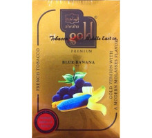 Тютюн для кальяну Al Waha Gold Blue Banana / Чорниця з бананом 50 грам