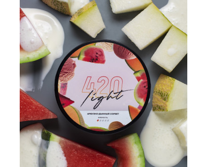 Табак для кальяна 4:20 Light Line Арбузно Дынный Сорбет 40 грамм