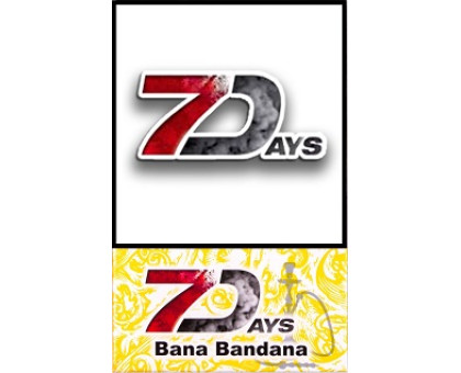 Табак для кальяна 7 Days Banana Bandana 50 грамм