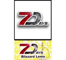 Тютюн для кальяну 7 Days Blizzard Lemo 50 грам