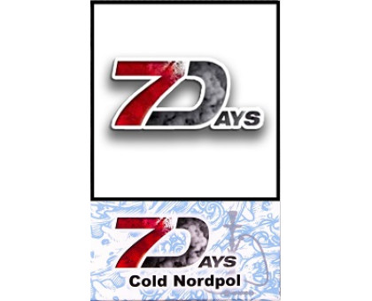 Табак для кальяна 7 Days Cold Nordpol 50 грамм