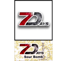 Тютюн для кальяну 7 Days Sour Bomb 50 грам