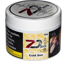 Табак для кальяна 7 Days Cold Sun / Холодное Солнце 200 грамм