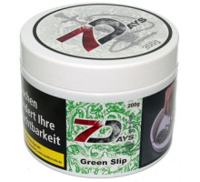 Табак для кальяна 7 Days Green Slip / Green Slip 200 грамм