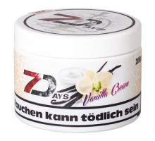 Тютюн для кальяну 7 Days Vanilla Cream / Ванільний Крем 200 грам