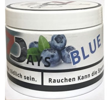 Тютюн для кальяну 7 Days Blue / Чорниця 200 грам