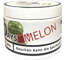 Табак для кальяна 7 Days Melon / Арбуз 200 грамм