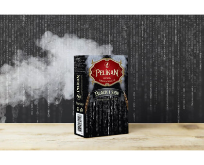 Тютюн для кальяну Pelikan Black Code / Чорний Код 50 грам
