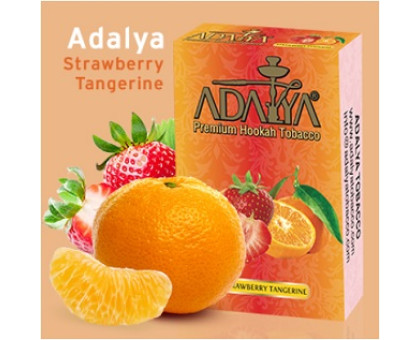 Табак для кальяна Adalya Strawberry tangerine / Клубника мандарин 50 грамм