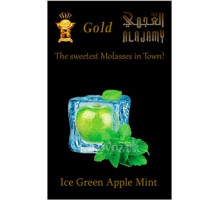 Тютюн для кальяну Al Ajamy Gold Ice Green Apple / Крижане зелене яблуко 50 грам