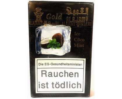 Тютюн для кальяну Al Ajamy Gold Ice Coco Mint / Крижаний Кокос М'ята 50 грам