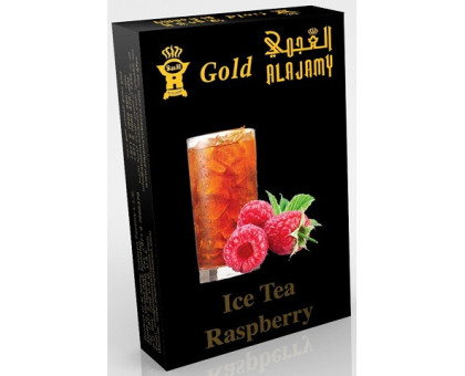 Тютюн для кальяну Al Ajamy Gold Ice Tea Raspberry / Крижаний малиновий чай 50 грам