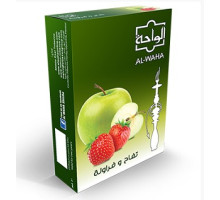 Тютюн для кальяну Al Waha Apple Strawberry / Яблуко полуниця 50 грам