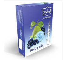 Тютюн для кальяну Al Waha Blue Guava / Гуава та чорниця 50 грам