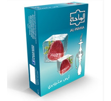 Тютюн для кальяну Al Waha Ice Strawberry / Крижана полуниця 50 грам