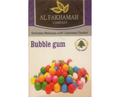 Тютюн для кальяну Al Fakhamah Bubble Gum / Фруктова жуйка 50 грам