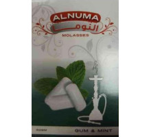 Тютюн для кальяну Alnuma Gum Mint / Жувальна гумка м'ята 50 грам
