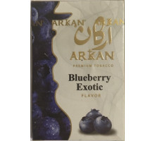 Тютюн для кальяну Arkan Blueberry Exotic / Екзотична Чорниця 50 грам (термін придатності закінчився)