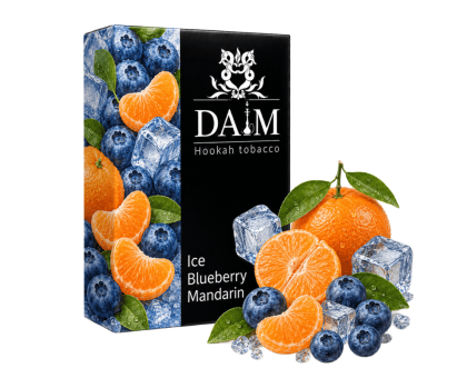 Табак для кальяна Daim Ice Blueberry Mandarin (Лед Черника Мандарин) 50 грамм