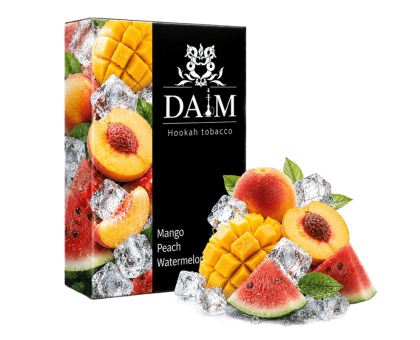 Тютюн для кальяну Daim Mango Peach Watermelon (Манго Персик Кавун) 50 грам