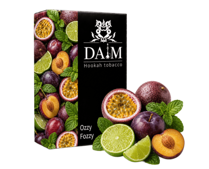 Тютюн для кальяну Daim Ozzy Fozzy / Маракуя Слива Лайм М'ята 50 грам