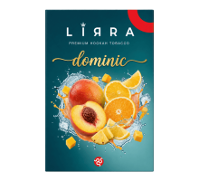 Табак для кальяна Lirra Dominic (Манго Персик Цитрус Лед) 50 грамм