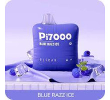 Одноразовая электронная сигарета Elf Bar Pi Blue Razz Ice (Блу Разз Лед) (7000 Затяжек)