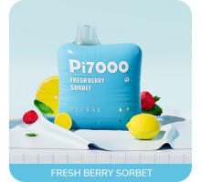 Одноразовая электронная сигарета Elf Bar Pi Fresh Berry Sorbet (Фреш Ягода Сорбет) (7000 Затяжек)