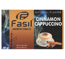Тютюн для кальяну Fasil Cinnamon Cappuccino / Капучіно кориця 50 грам