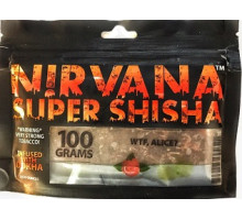 Тютюн для кальяну Nirvana Super Shisha WTF Alice / Аліса 100 грам