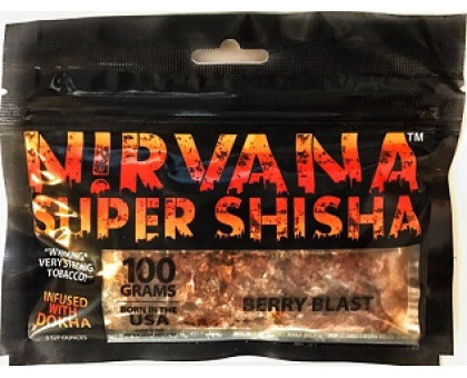 Тютюн для кальяну Nirvana Super Shisha Berry Blast / Вибухова ягода 100 грам