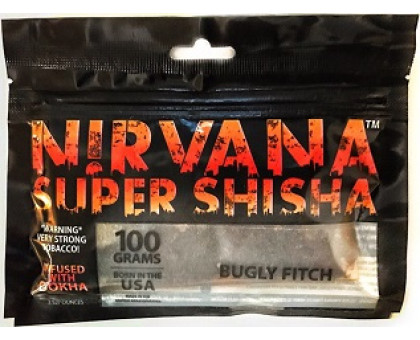 Тютюн для кальяну Nirvana Super Shisha Bugly Fitch 100 грам