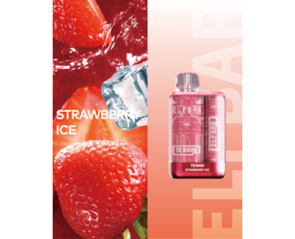 Одноразовая электронная сигарета Elf Bar TE Strawberry Ice (Клубника Лед) (5000 Затяжек)
