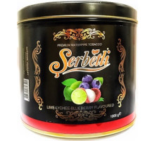 Табак для кальяна Serbetli Lime Lychee Blueberry / Лайм личи черника 1 кг