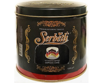 Табак для кальяна Serbetli German Cake / Немецкий Пирог 1 кг