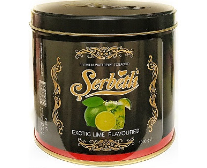 Табак для кальяна Serbetli Exotic Lime / Екзотический лайм 1 кг