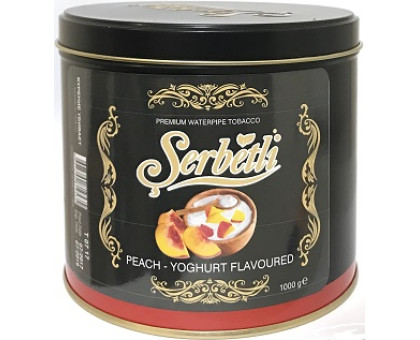 Табак для кальяна Serbetli Peach Yoghurt / Персиковый йогурт 1 кг