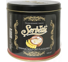 Табак для кальяна Serbetli Banana Yoghurt / Банановый йогурт 1 кг
