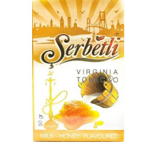 Табак для кальяна Serbetli Milk Honey / Молоко мёд 50 грамм