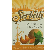 Табак для кальяна Serbetli Melon Mint / Дыня Мята 50 грамм