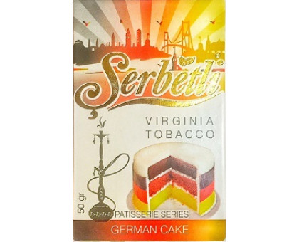 Табак для кальяна Serbetli German Cake / Немецкий Пирог 50 грамм