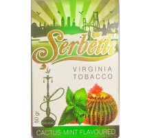 Табак для кальяна Serbetli Cactus Mint / Кактус мята 50 грамм