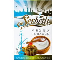 Табак для кальяна Serbetli Cactus Yoghurt / Кактус йогурт 50 грамм