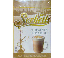 Табак для кальяна Serbetli Coffe Latte / Кофе Латте 50 грамм